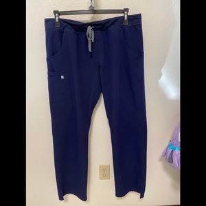 Figs Kade Cargo scrub pants, XL, Navy